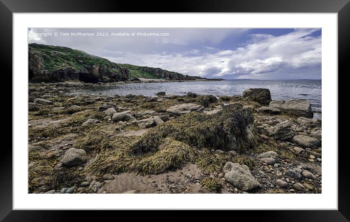 Moray Firth Seascape  Tranquil Serenity Framed Mounted Print by Tom McPherson