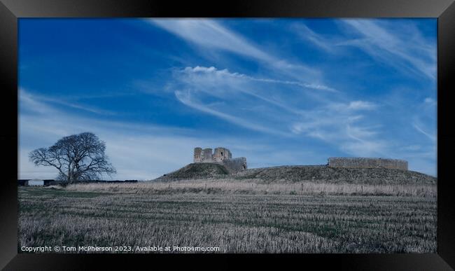 A Timeless Beauty: Duffus Castle Framed Print by Tom McPherson
