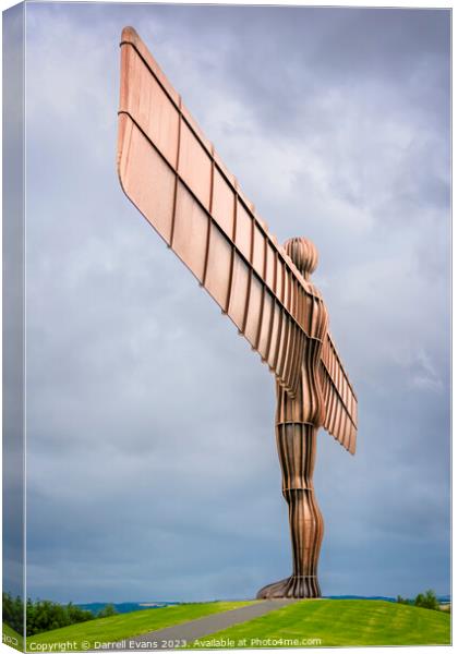 The North's Angel  Canvas Print by Darrell Evans