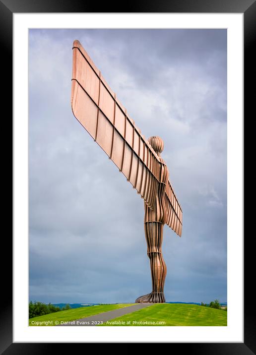 The North's Angel  Framed Mounted Print by Darrell Evans