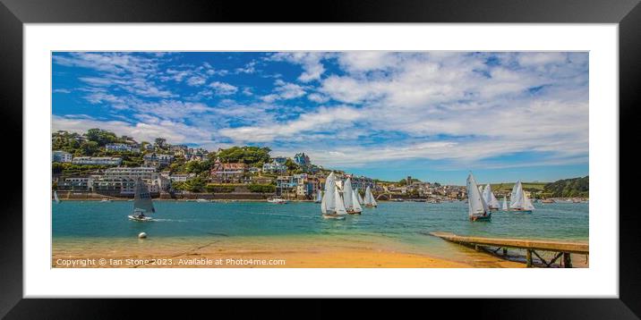 Salcombe  Framed Mounted Print by Ian Stone