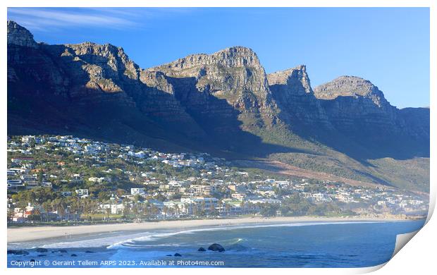 Camps Bay, Cape Town, South Africa Print by Geraint Tellem ARPS