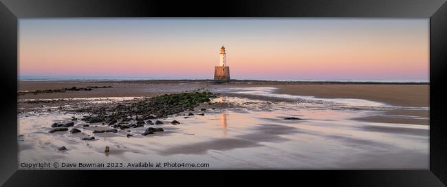Rattray Head Lighthouse Panoramic Framed Print by Dave Bowman