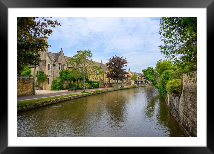 Bourton on the Water  Framed Mounted Print by Tracey Turner