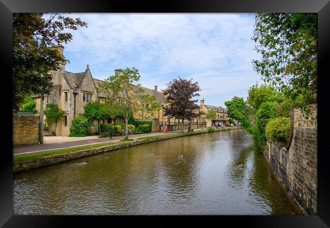 Bourton on the Water  Framed Print by Tracey Turner