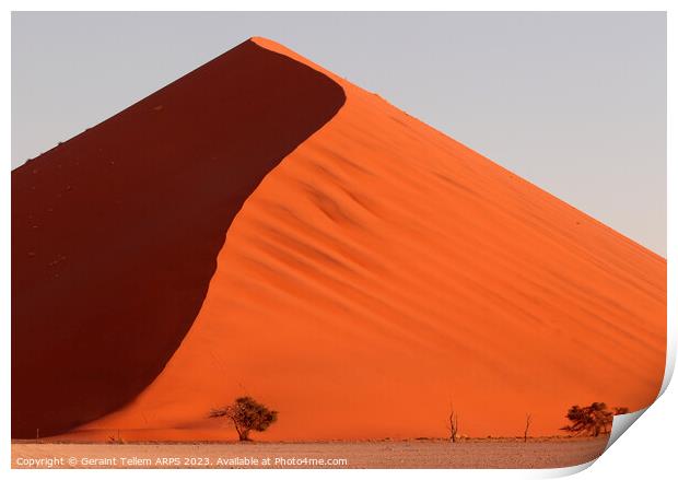 Dune 45 Sossusvlei, Namibia, Africa Print by Geraint Tellem ARPS