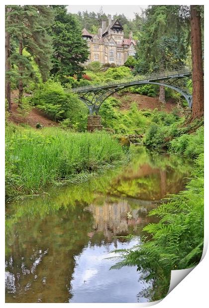 Cragside house Northumberland  Print by Tony lopez