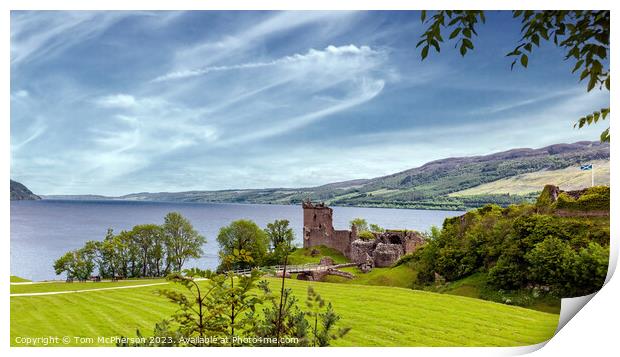The Enchanting Ruins of Urquhart Castle  Print by Tom McPherson