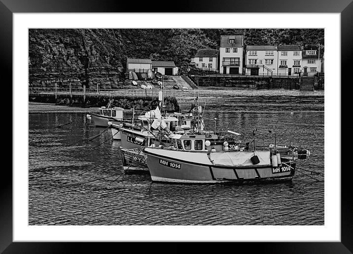 staithes Framed Mounted Print by Northeast Images