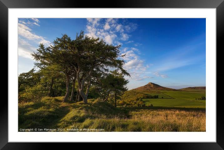 Roseberry Topping Framed Mounted Print by Ian Flanagan
