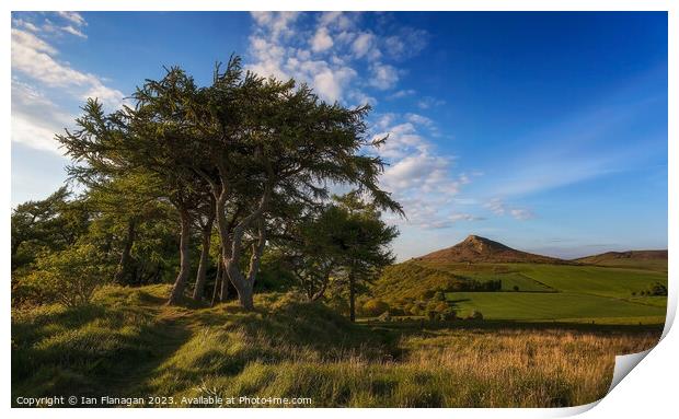 Roseberry Topping Print by Ian Flanagan