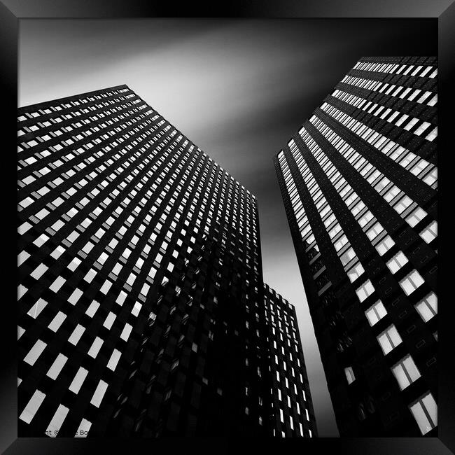 Three Towers Framed Print by Dave Bowman