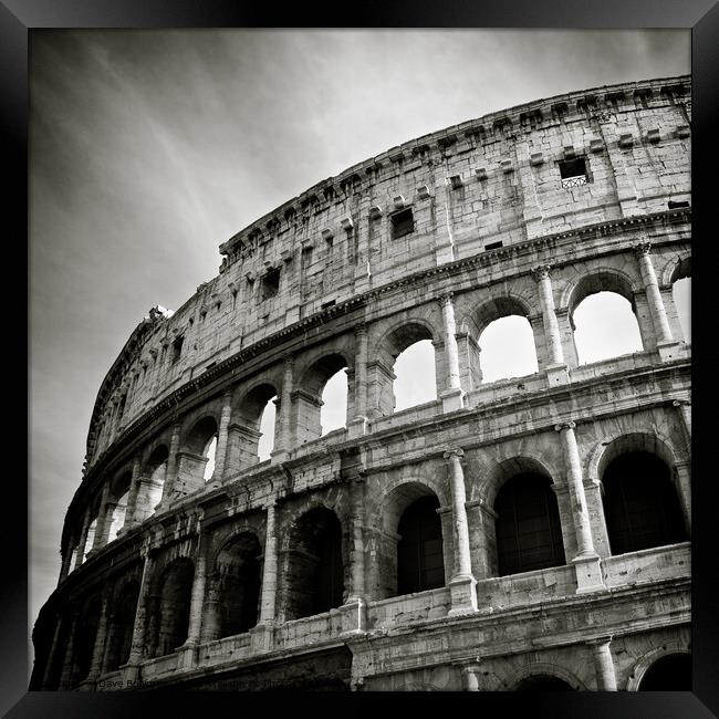 Colosseum Framed Print by Dave Bowman