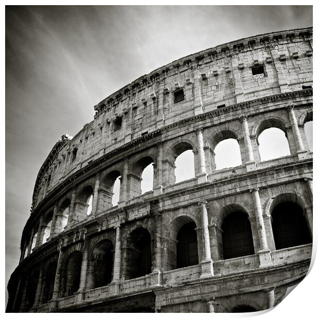 Colosseum Print by Dave Bowman