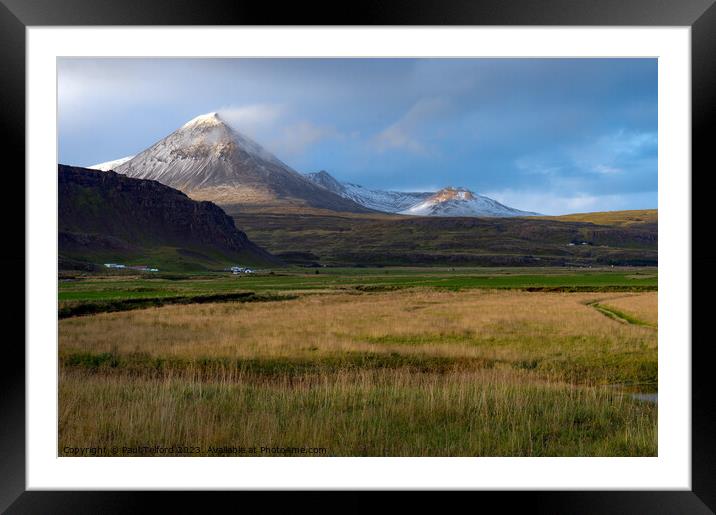 Iceland Framed Mounted Print by Paul Telford