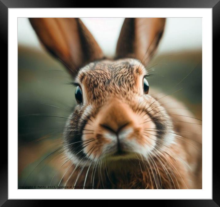 Animal  Framed Mounted Print by Paddy 