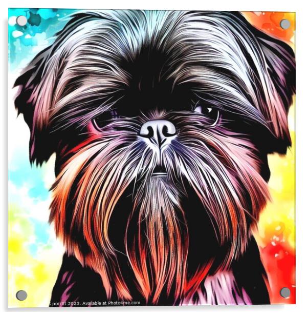 Affenpinscher 9 Acrylic by OTIS PORRITT