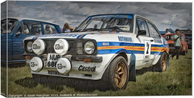 A Timeless Icon Roaring Through History Canvas Print by Kevin Maughan