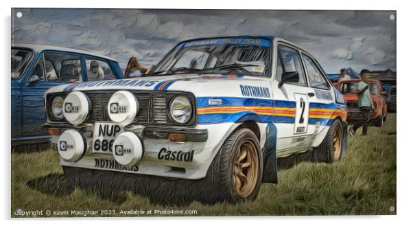 A Timeless Icon Roaring Through History Acrylic by Kevin Maughan