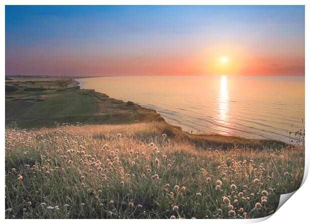 Sheringham Sunset Print by Bryn Ditheridge