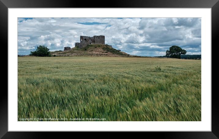 Captivating Ruins of Duffus Castle Framed Mounted Print by Tom McPherson
