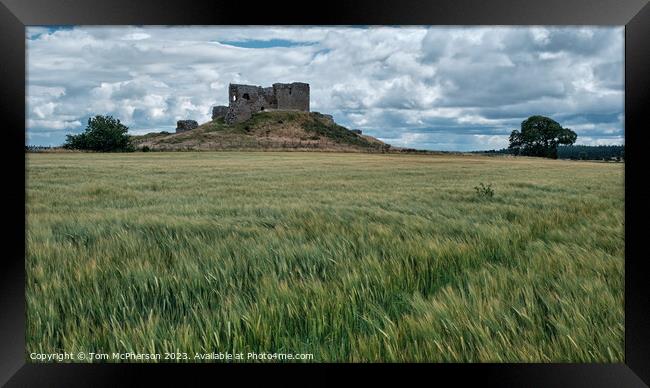 Captivating Ruins of Duffus Castle Framed Print by Tom McPherson