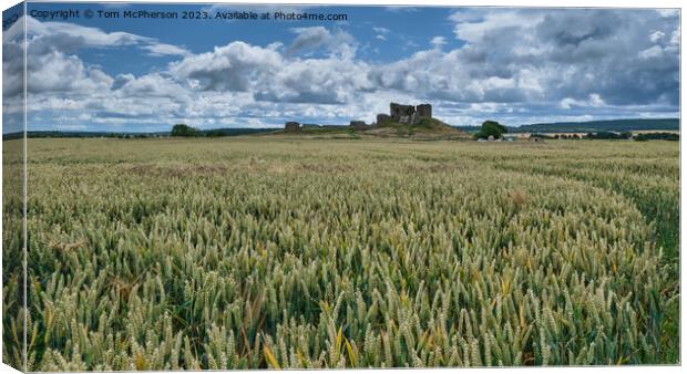 The Enchanting Ruins of Duffus Castle Canvas Print by Tom McPherson