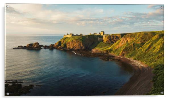 Dunnottar Castle Sunrise  Acrylic by Anthony McGeever