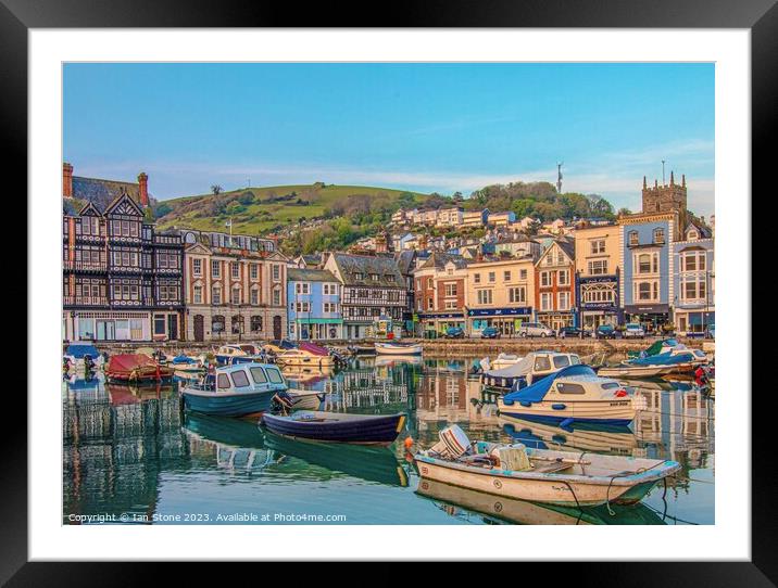 Dartmouth Harbour  Framed Mounted Print by Ian Stone