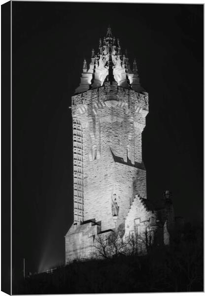 The Wallace Monument  Canvas Print by Anthony McGeever