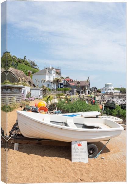 Steephill Cove  Canvas Print by Graham Custance