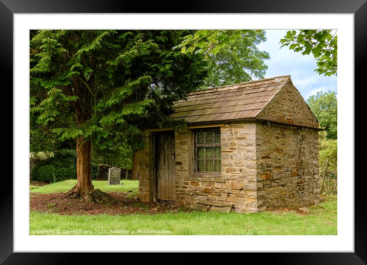 At The Bottom Of The Garden Framed Mounted Print by Darrell Evans