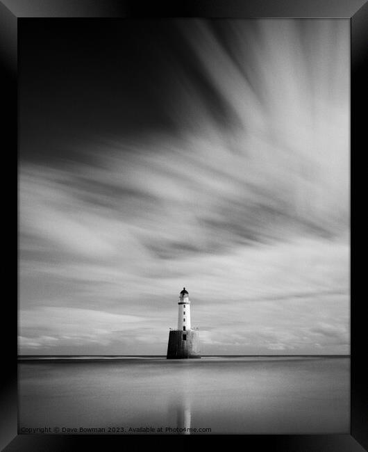 Rattray Head Lighthouse II Framed Print by Dave Bowman