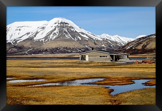 Splendid Isolation on Arctic Svalbard Framed Print by Martyn Arnold