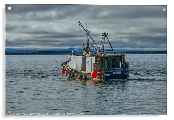 Western Warrior's Nautical Departure Acrylic by Tom McPherson