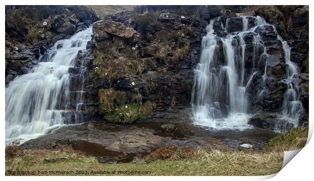 Enchanting Fairy Pools of Glenbrittle Print by Tom McPherson