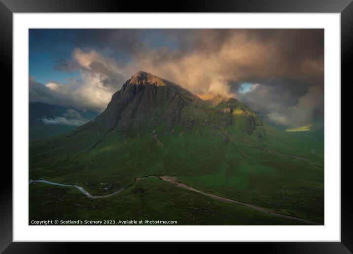 Glencoe, Highlands Scotland Framed Mounted Print by Scotland's Scenery