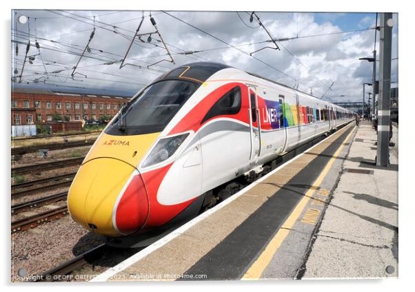 801226 Azuma Doncaster Acrylic by GEOFF GRIFFITHS