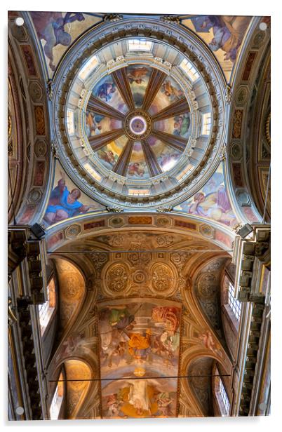 Church of San Rocco Acrylic by Artur Bogacki