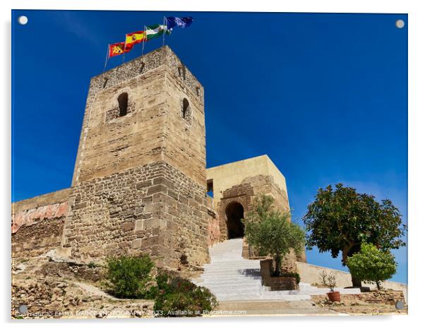 Alora Castle, Spain Acrylic by EMMA DANCE PHOTOGRAPHY