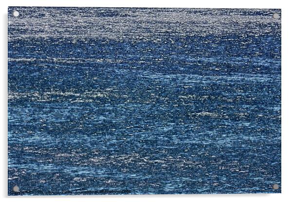Sparkling sea, Alonissos 2, paint effect Acrylic by Paul Boizot