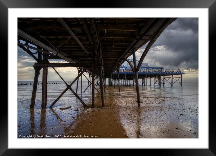 Under The Pier Framed Mounted Print by David Smith