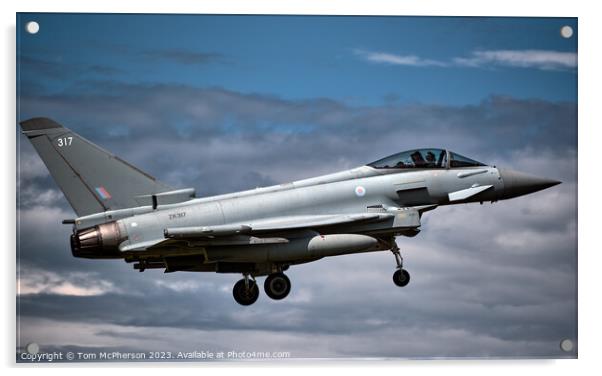 Agile Typhoon FGR.Mk 4, Sky Dominator Acrylic by Tom McPherson