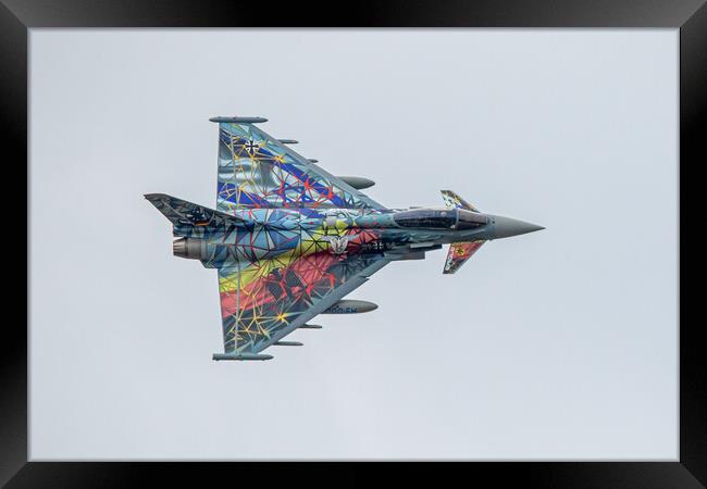 German Eurofighter EF2000 Framed Print by J Biggadike