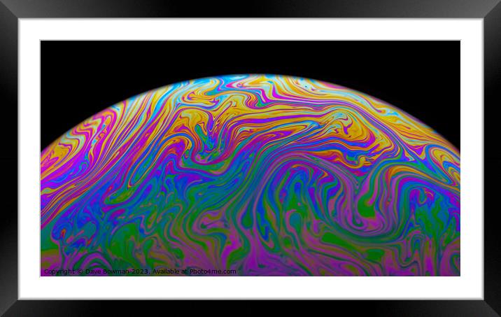 Other Worlds II Framed Mounted Print by Dave Bowman