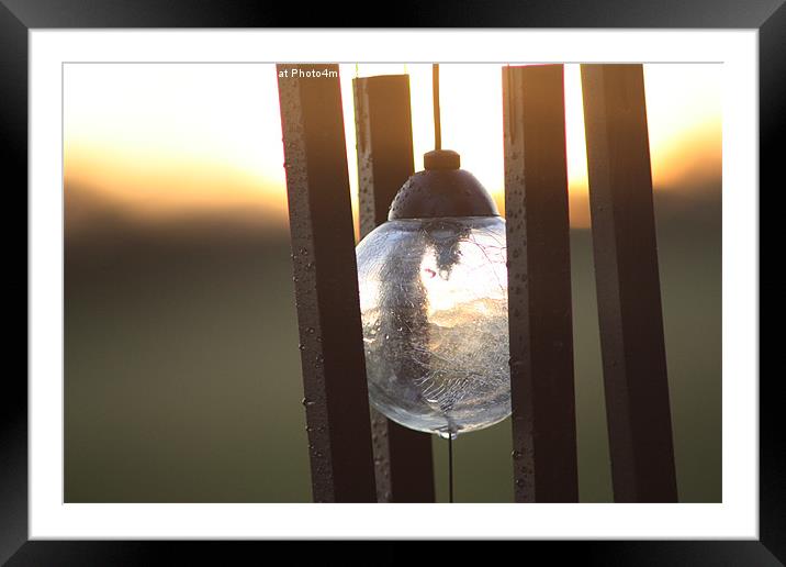 Chimes At Sunset Framed Mounted Print by Jay Allen
