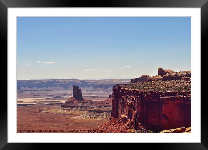 Canyonlands National Park, Utah Framed Mounted Print by Madeleine Deaton