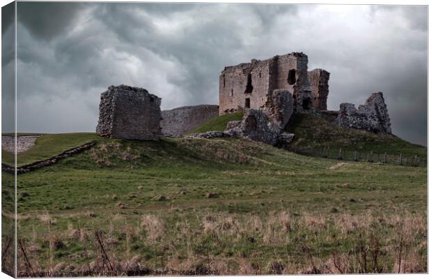 Duffus Castle: Scotland's Ancient Stone Fortress Canvas Print by Tom McPherson