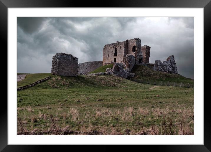 Duffus Castle: Scotland's Ancient Stone Fortress Framed Mounted Print by Tom McPherson