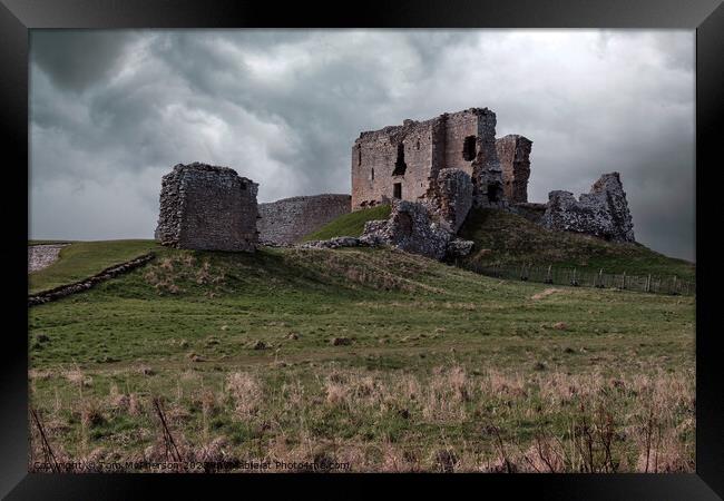 Duffus Castle: Scotland's Ancient Stone Fortress Framed Print by Tom McPherson